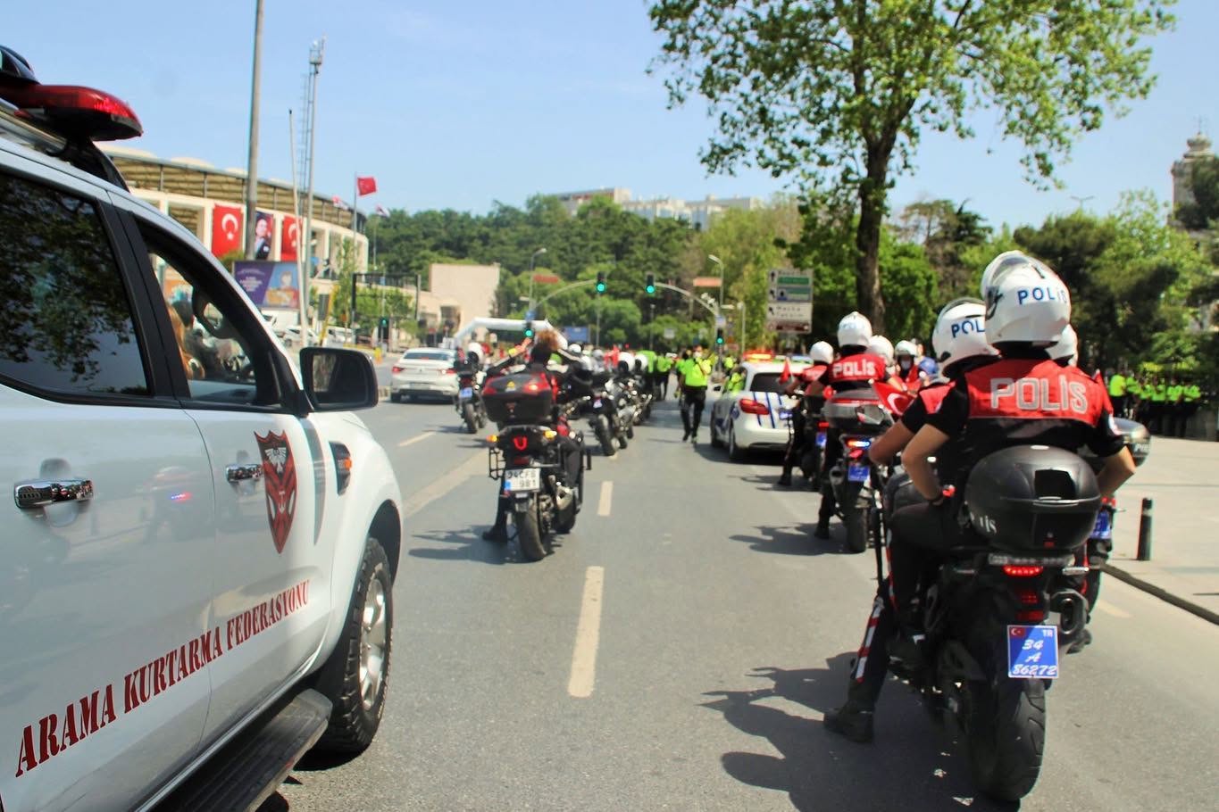 19 Mayıs 2020 Kortej Geçişi