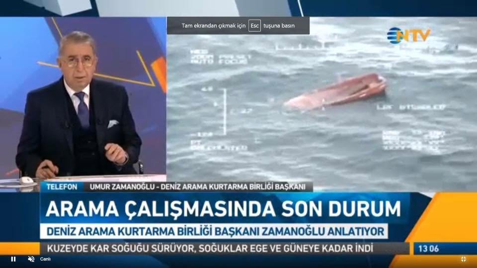 M/V Bilal Bal Gemi Kazası